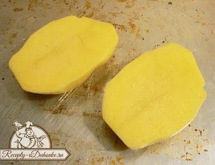 Burgonya sült sajttal recept egy egyszerű, lépésről lépésre irányban