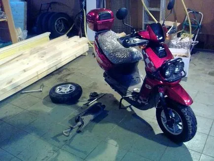 Kína kopogtat, vagy a tuning a kínai robogó (Malossi Delta Clutch) Kína kopogtat, vagy a tuning a kínai robogó