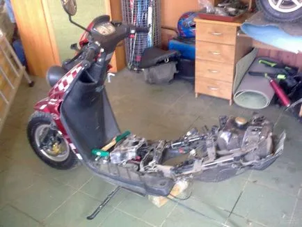 Kína kopogtat, vagy a tuning a kínai robogó (ütődések) Kína kopogtat, vagy a tuning a kínai robogó