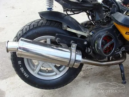 Kína kopogtat, vagy a tuning a kínai robogó (scooter) Kína kopogtat, vagy a tuning a kínai robogó