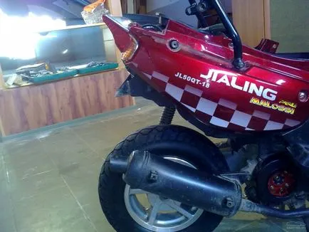 Kína kopogtat, vagy tuning robogó kínai (Kína) Kína kopogtat, vagy a tuning a kínai robogó