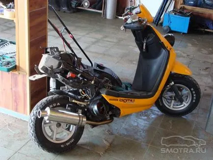 Kína kopogtat, vagy a tuning a kínai robogó (Malossi Delta Clutch) Kína kopogtat, vagy a tuning a kínai robogó