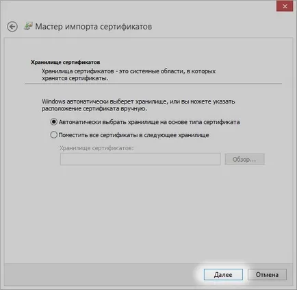Hogyan kell telepíteni főtanúsítványokat