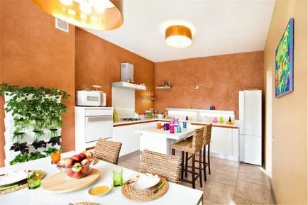 Brown konyha belső - 65 kép és 7 Tervezés titkai (titkos Brown) Brown konyha belső - 65 kép és 7 tervezési titkok