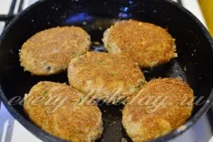 Szelet darált húst burgonyával, a recept egy fotót