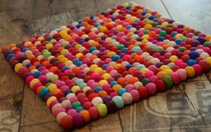 Mats a kezüket a különféle anyagok (opció Pad pompon) Mats a kezüket a különböző anyagok