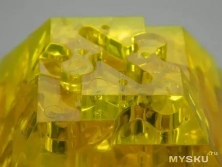Crystal 3d puzzle „piramis» c háttérvilágítás, vagy növelni iq