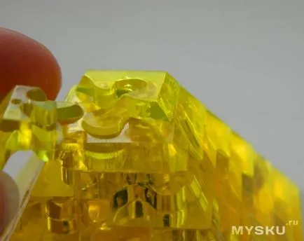 Crystal 3d puzzle „piramis» c háttérvilágítás, vagy növelni iq