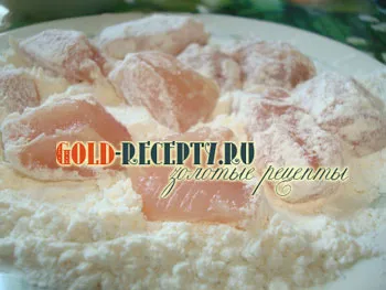 Csirkemell filé tésztában receptek kurinoego filé tésztában sietséggel (hússzeleteket csirkefilé tésztában) Csirkemell filé tésztában receptek kurinoego filé tésztában sietve