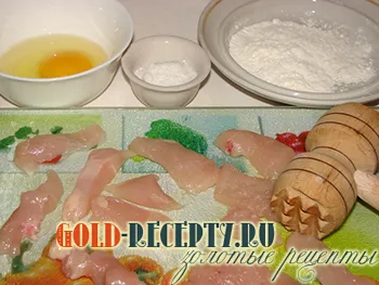Csirke filé tésztában receptek kurinoego filé tésztát sietséggel (csirkefilé sajttal) Csirkemell filé tésztában receptek kurinoego filé tésztában sietve