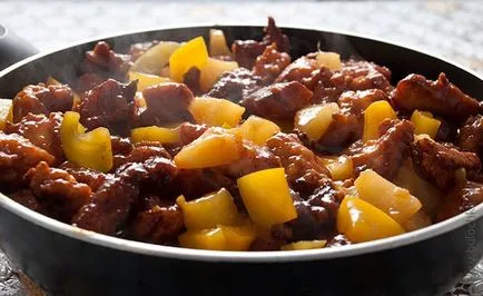 Csirke édes-savanyú mártással kínai legjobb receptek (curry só bors) Csirke édes-savanyú mártással kínai legjobb receptek