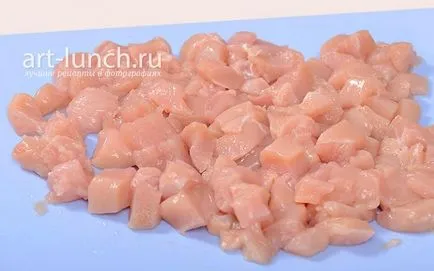 Csirke édes-savanyú mártással - lépésről lépésre recept fotók (édes-savanyú) Csirke édes-savanyú mártással - lépésről lépésre recept fotók