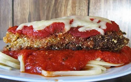 Chicken Parmesan - egy recept lépésről lépésre fotók (recept) Chicken Parmesan - egy recept lépésről lépésre fotók