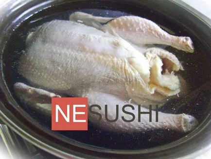 Csirke főtt teljes