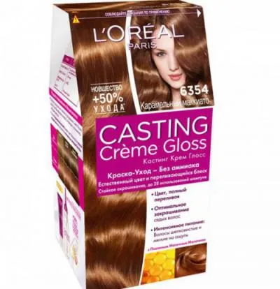 Loreal Casting krém fényes paletta, képek, vélemények