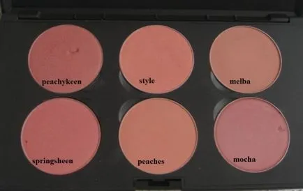 Mac pirosító pallete - Palette Rouge vélemények