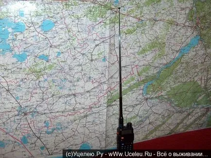 Kis kiságy működő rádió Baofeng uv-5R