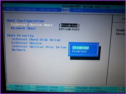 Hogyan tegye a boot az USB-meghajtó
