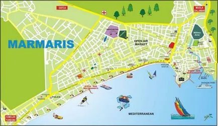 Marmaris - Törökország nyaralás Marmaris, fotókat és leírást a város