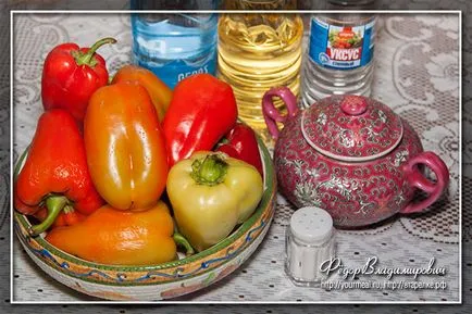 A pácolt paprika, házi receptek (savanyított paprika) A pácolt paprika, házi receptek