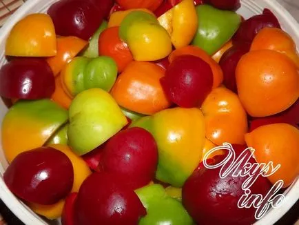 A pácolt paprika téli recept egy fotó