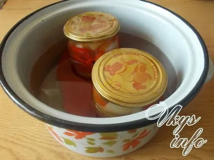 A pácolt paprika téli recept egy fotó