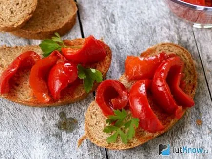 A pácolt paprika - különösen főzés