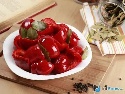 A pácolt paprika - különösen főzés