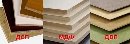 MDF, forgácslemez, farostlemez, mi a különbség
