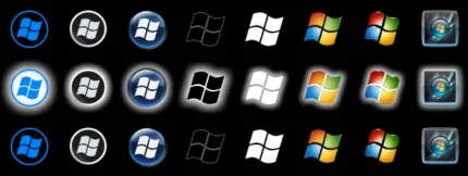 Változás ikon gomb - indul - Windows 7