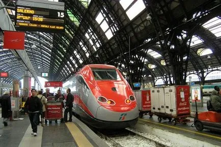 Milano Centrale pályaudvartól, pályaudvar (Milánó) Milano Centrale pályaudvartól,