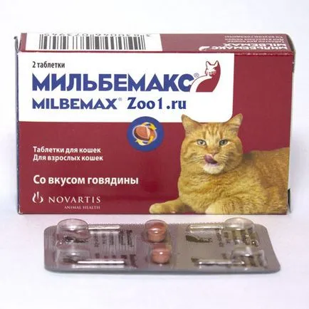 Milbemaks macskáknak véleménye, használati utasítások, ellenjavallatok - murkote körülbelül macskák és macskák