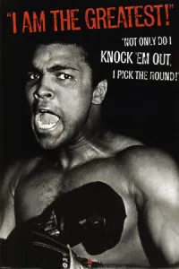 Mohammed Ali „repül, mint egy pillangó, csíp, mint egy méh sajnálom! „- áll rendelkezésre az iszlám