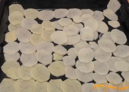 Hús francia paradicsommal és gombával a sütőben recept fényképpel (sütő) Hús francia paradicsommal és gombával a sütőben recept egy fotó