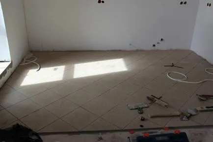 A felújítást lakás