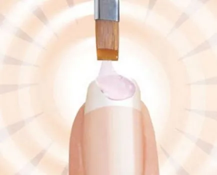 Kiépítése és megerősítése a körmök segítségével Biogel