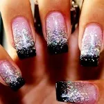 Nails zakó a kép, köröm design burkolat egy minta