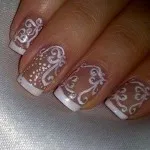 Nails zakó a kép, köröm design burkolat egy minta