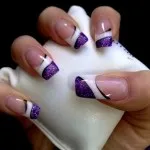 Nails zakó a kép, köröm design burkolat egy minta