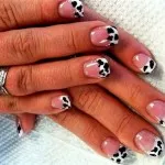 Nails zakó a kép, köröm design burkolat egy minta