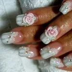Nails zakó a kép, köröm design burkolat egy minta