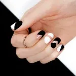 Nails zakó a kép, köröm design burkolat egy minta