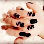 Nails zakó a kép, köröm design burkolat egy minta