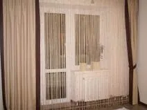 Cotton függönyök belsejében a kötelet függöny Keys saját kezűleg - az életem