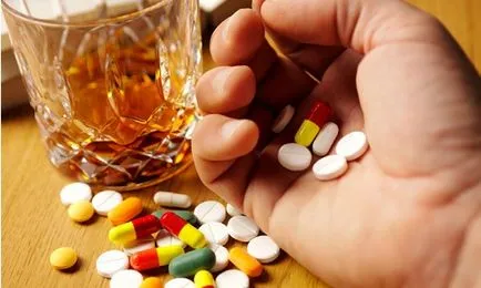 Összeférhetetlen gyógyszert alkohollal Teljes lista
