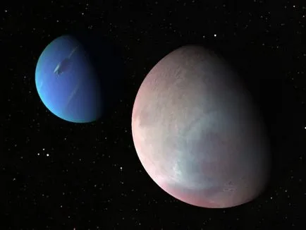 Neptune - a bolygó 8 egy sorban a nap