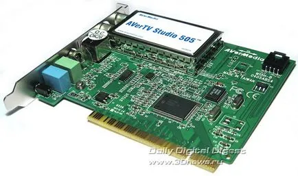 Új PCI tv tuner és AVerMedia szemlélő - AVerTV 505, 507 AVerTV íme tv 507 rds
