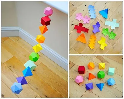 Volumetrikus geometria a test a papír meg a kezét (geometrikus) Volumetrikus geometria a test a papír meg a kezét