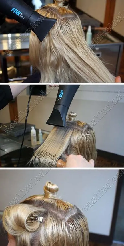 Tömeges hajformázó, frizura, a haj (frizura) Tömeges hajformázó, frizura, a haj