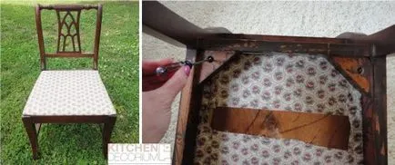 Mi frissíteni a régi székek - a mester osztály, fotó előtt és után, az ötlet (utána) Mi frissíteni a régi székek - a mester osztály, előtti és utáni képek, gondolatok